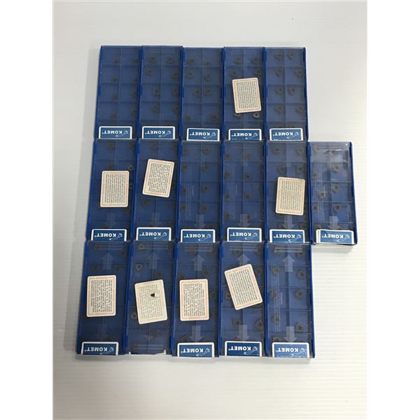 Lot of (160) Komet #W29 18010.0462 Carbide Insert