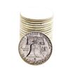 Image 2 : Roll of (20) Brilliant Uncirculated 1961 Franklin Half Dollar Coins