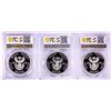 Image 2 : Lot of (3) 2016 Proof South Africa 2 Rand Cheetah Silver Coins PCGS PR70DCAM