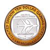 Image 2 : .999 Silver McCarran International Airport Las Vegas, NV $10 Limited Casino Token
