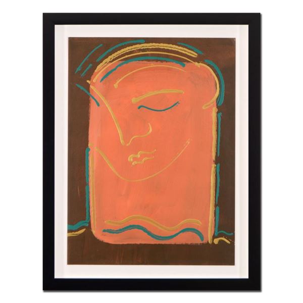 Soli Original "Robert" Original Mixed Media On Paper