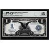 Image 1 : 1899 $1 Black Eagle Silver Certificate Note Fr.235 PMG Choice Extremely Fine 45EPQ