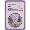 Image 1 : 1996 $1 American Silver Eagle Coin NGC MS69