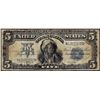 Image 1 : 1899 $5 Indian Chief Silver Certificate Note
