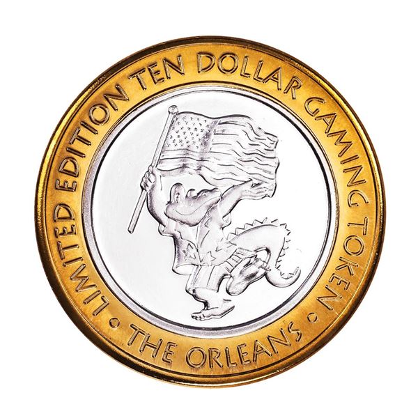 .999 Silver The Orleans Hotel & Casino Las Vegas, NV $10 Casino Token Limited Edition