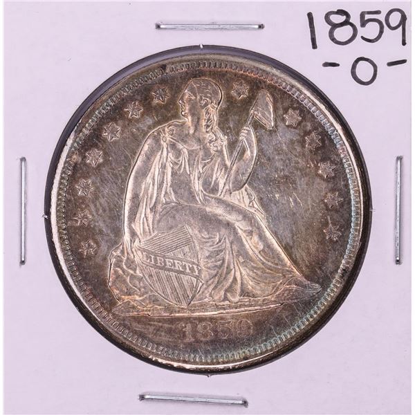 1859-O $1 Seated Liberty Silver Dollar Coin