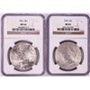 Image 1 : Lot of 1922-1923 $1 Peace Silver Dollar Coins NGC MS64