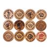 Image 1 : Lot of (12) Wooden Nickels