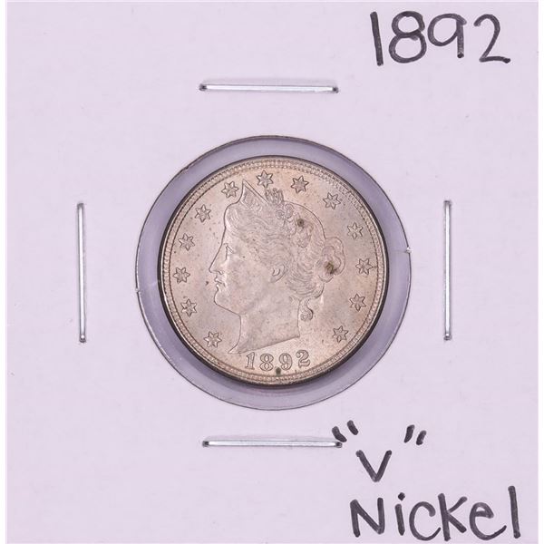 1892 Liberty V Nickel Coin