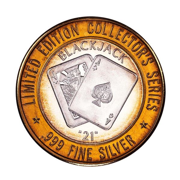 .999 Fine Silver Casino St. Charles Riverfront $10 Limited Edition Gaming Token