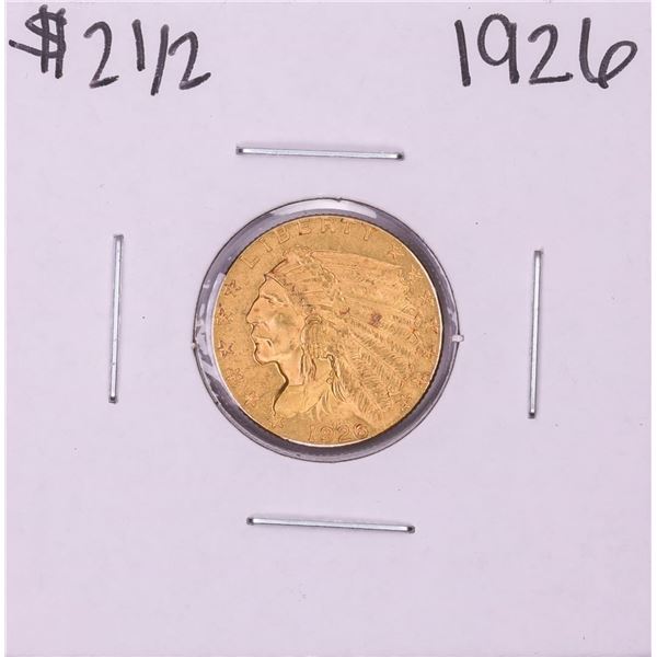 1926 $2 1/2 Indian Head Quarter Eagle Gold Coin