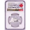 Image 1 : 1987 $1 Canada Proof John Davis Expedition Silver Dollar Coin NGC PF 70 Ultra Cameo