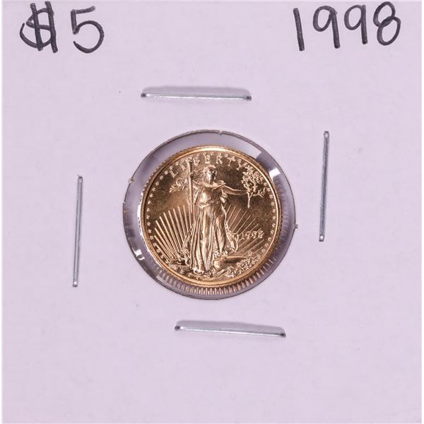 1998 $5 American Gold Eagle Coin