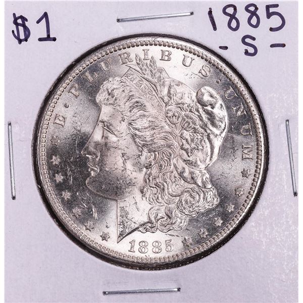 1885-S $1 Morgan Silver Dollar Coin