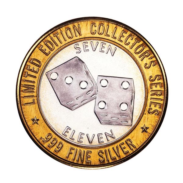 .999 Fine Silver Casino St. Charles Riverfront $10 Limited Edition Gaming Token