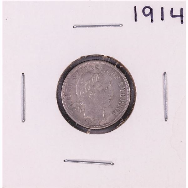 1914 Barber Dime Coin