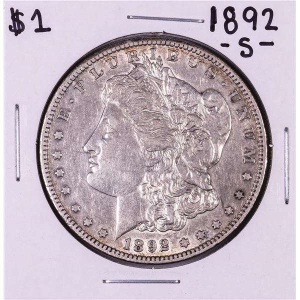 1892-S $1 Morgan Silver Dollar Coin