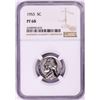 Image 1 : 1953 Proof Jefferson Nickel Coin NGC PF68