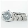 Image 9 : Rolex Midsize Stainless Steel Black Index Stainless Steel Datejust Wristwatch