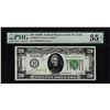 Image 1 : 1928B $20 Federal Reserve Note St. Louis Fr.2052-H PMG About Uncirculated 55EPQ