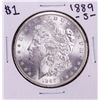 Image 1 : 1889-S $1 Morgan Silver Dollar Coin