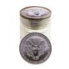 Image 2 : Roll of (20) Brilliant Uncirculated 1996 $1 American Silver Eagle Coins
