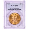 Image 1 : 1924 $20 St. Gaudens Double Eagle Gold Coin PCGS MS65