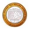 Image 1 : .999 Silver McCarran International Airport Las Vegas, NV $10 Limited Casino Token