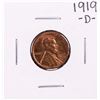 1919-D Lincoln Wheat Cent Coin