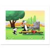 Image 1 : Looney Tunes "Sylvester & Son, Radio Controlled Jet" Limited Edition Giclee On Paper