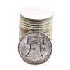 Image 2 : Roll of (20) Brilliant Uncirculated 1958 Franklin Half Dollar Coins