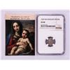 Image 1 : 1547 KB Hungary Denar 'Madonna and Child' Coin NGC XF40 w/ Story Box