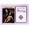 Image 1 : 1554 KB Hungary Denar 'Madonna and Child' Coin NGC AU55 w/ Story Box