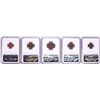 Image 2 : Lot of (5) Ancient Roman Empire Coins NGC Certified