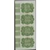 Image 2 : Uncut Sheet of (4) State of Louisiana Baby Bond Obsolete Notes