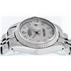 Image 9 : Rolex Midsize Stainless Steel Cream Arabic Jubilee Dial Datejust Wristwatch