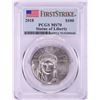 Image 1 : 2018 $100 American Platinum Eagle Coin PCGS MS70 First Strike