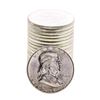 Image 1 : Roll of (20) Brilliant Uncirculated 1956 Franklin Half Dollar Coins
