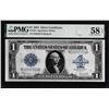 Image 1 : 1923 $1 Silver Certificate Note Fr.237 PMG Choice About Uncirculated 58EPQ