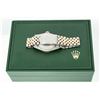 Image 9 : Rolex Men's Two Tone Mother Of Pearl VS Diamond Datejust Wristwatch With Rolex Box