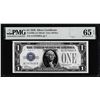 1928 $1 Funnyback Silver Certificate Note Fr.1600 PMG Gem Uncirculated 65EPQ