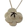 Image 2 : Chanel Gold Camelia Necklace