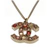 Image 3 : Chanel Gold CC Necklace