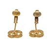 Image 2 : Chanel Gold CC Dangle Earrings