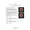 Image 5 : 6.24 ctw Coral and Diamond Ring - 14KT Rose Gold