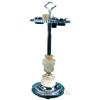 Image 1 : Smoking Stand Chrome & Marble - 25" Tall
