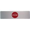 Image 1 : Coca Cola Menu Board Tin Sign N.O.S. - 72" x 20"
