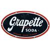 Image 1 : Grapette Soda Porcelain Sign Oval - 17" x 10"