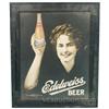 Image 1 : Edelweiss Beer Sign Framed - 19" x 24"