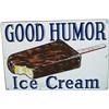 Image 1 : Good Humor Ice Cream Double Sided Porcelain Sign - 18"